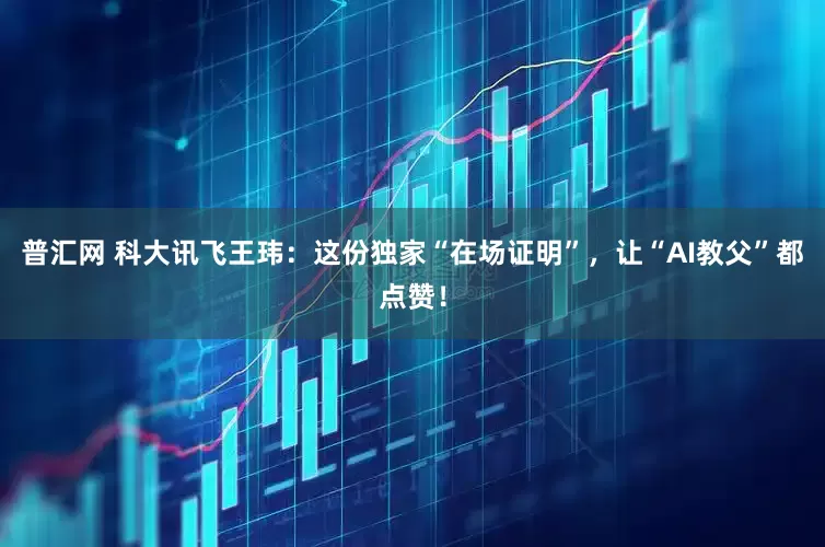 普汇网 科大讯飞王玮：这份独家“在场证明”，让“AI教父”都点赞！